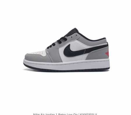 耐克 乔丹air Jordan 1 Low Aj1 乔1 乔丹1代aj1 低帮复古文化休闲运动篮球鞋 从1985 年面世的元年款汲取设计灵感 采用简洁大方的经典 - 点击图像关闭