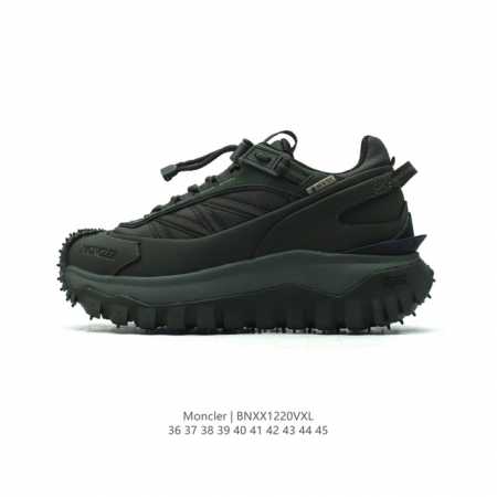 独家实拍 Ok版 Moncler盟可睐 蒙可莱蒙口 Trailgrip Ctx 减震抗撕裂户外运动鞋 Moncler能够将高端设计元素与全面实用性无缝融合，推出 - 点击图像关闭