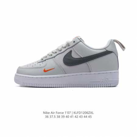耐克 Nike Air Force 1 '07 Low 空军一号含气垫 小白鞋 低帮百搭厚底增高休闲运动板鞋。柔软、弹性十足的缓震性能和出色的中底设计，横跨复古 - 点击图像关闭