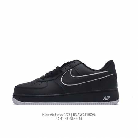 耐克 Nike Air Force 1 '07 Low 空军一号含气垫 低帮百搭厚底增高休闲运动板鞋。柔软、弹性十足的缓震性能和出色的中底设计，横跨复古与现代的 - 点击图像关闭