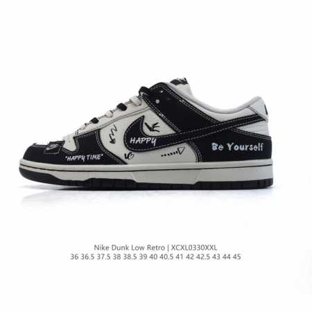 公司级 耐克 Nike Dunk Low Retro 运动鞋复古板鞋 2025年新款新年鞋子。作为 80 年代经典篮球鞋款，起初专为硬木球场打造，后来成为席卷街 - 点击图像关闭