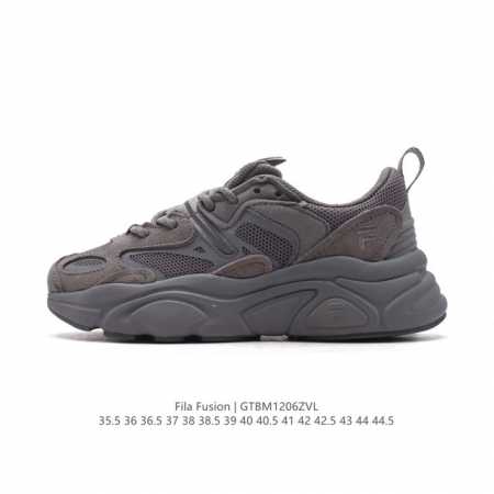 斐乐 男女同款老爹鞋 Fila Fusion 厚底增高跑步鞋 百搭运动板鞋 意大利百年经典运动品牌，网红单品 小红书推荐爆款 Fila斐乐新款小白鞋斐乐潮牌文化 - 点击图像关闭