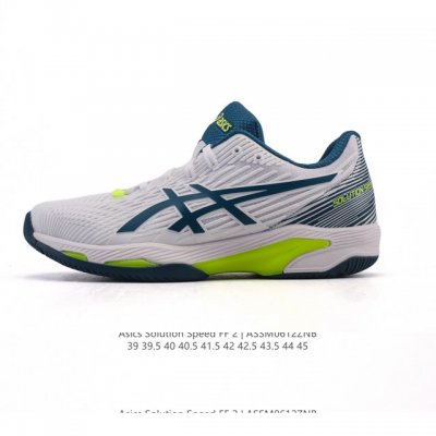 新品公司级 亚瑟士Asics Solution Speed Ff 2代 网球鞋Asics亚瑟士男士运动鞋专业网球鞋透气防滑厚底增高老爹鞋，Asics Solut