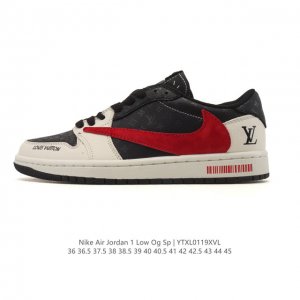 公司级 耐克 Nike Air Jordan 1 Low Og Sp Military Blue Aj1乔1倒勾 2026年新款低帮篮球鞋 Aj1 乔丹1代 A