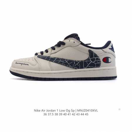公司级 真标 耐克 Nike Air Jordan 1 Low Og Sp Military Blue Aj1乔1倒勾 2025年新款 蛇年新款 联名 低帮篮球 - 点击图像关闭
