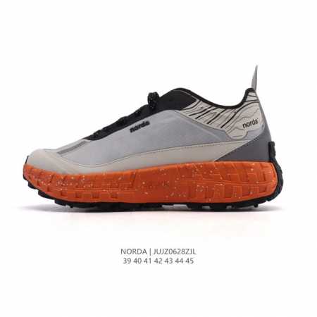 新品公司级 Norda 001 系列 低帮越野跑鞋男士 Dyneema户外登山轻便运动鞋 加拿大新锐Norda越野跑鞋 定位越野跑鞋，日常步行、徒步、在石子路 - 点击图像关闭