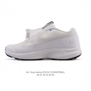 公司级 始祖鸟 Arc’Teryx Aerios Gxt登山靴 防水加强版男士系列加强版户外防水帮登山鞋徒步鞋 轻量支撑长距离越野跑鞋 轻便透气户外运动鞋 耐磨