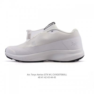 公司级 始祖鸟 Arc’Teryx Aerios Gxt登山靴 防水加强版男士系列加强版户外防水帮登山鞋徒步鞋 轻量支撑长距离越野跑鞋 轻便透气户外运动鞋 耐磨