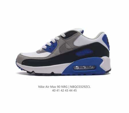 耐克 男鞋 Nike Air Max 90 Nrg 运动小气垫日常运动鞋融合经典设计线条和丰富材质 沿袭元年款经典元素 焕新演绎出众外观 整体视觉表现活力满载 - 点击图像关闭