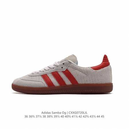 真标 阿迪达斯 德训鞋 Adidas Originals Samba Og Shoes 经典运动鞋小白鞋 T头鞋 女鞋 彰显休闲摩登风情的时尚经典鞋。它诞生于5 - 点击图像关闭