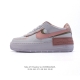 Nike 耐克低帮板鞋 空军一号 Af1马卡龙 Af1厚底增高百搭运动板鞋 Nike Air Force 1 “Shadow” 造型设计上与 Sacai X N