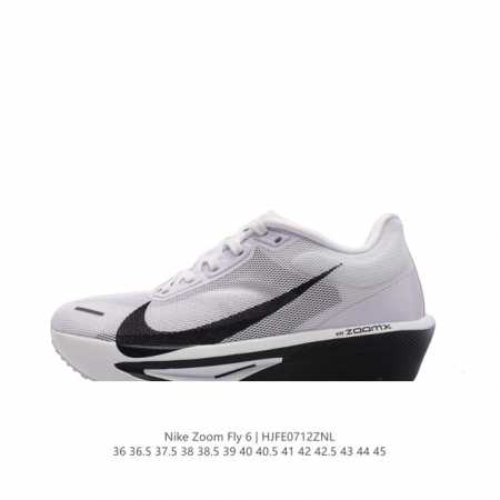 公司级 Nike 耐克 2024春新款男女子zoom Fly 6 Prm缓震轻便跑步鞋。这款鞋在继承了 Nike Zoom Fly 5 的基础上，承诺为跑者带来 - 点击图像关闭