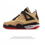 耐克 Nike Air Jordan 4 Retro Og迈克尔 乔丹Aj4代乔4 中帮复古休闲运动文化篮球鞋。秉承轻量化的速度型篮球鞋设计思想完成设计，降低重