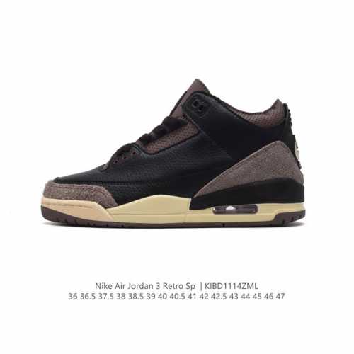 耐克 乔丹 Aj3 耐克 Nike Air Jordan 3 Retro Se 乔3 复刻篮球鞋 乔丹3代 三代 男女子运动鞋，作为 Aj 系列中广受认可的运动