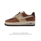 耐克 Nike Air Force 1 '07 Low 空军一号含气垫 小白鞋 低帮百搭厚底增高休闲运动板鞋。柔软、弹性十足的缓震性能和出色的中底设计，横跨复古