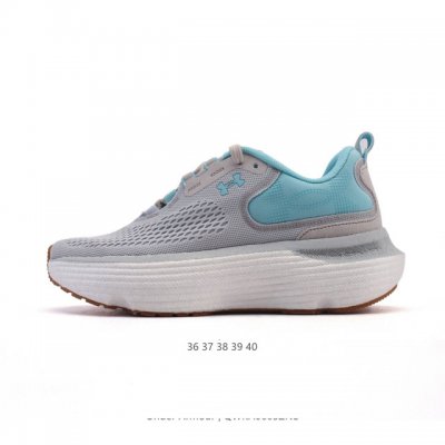 Under Armour 安德玛运动舒适女士运动老爹鞋 透气网织物减震防滑耐磨 低帮厚底增高老爹鞋 休闲运动跑步鞋。 货号: 3024894-002 尺码: 3
