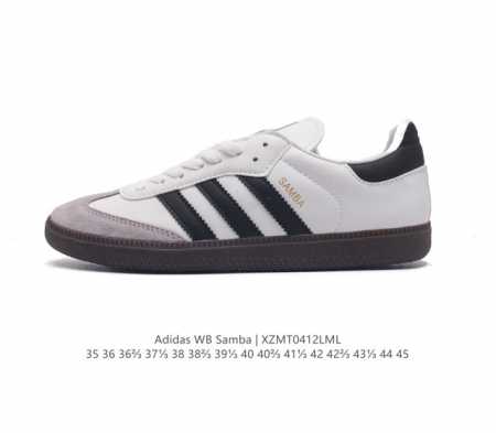 阿迪达斯 德训鞋 Adidas Originals Samba Og Shoes 经典运动鞋小白鞋 T头鞋 男女鞋 彰显休闲摩登风情的时尚经典鞋。它诞生于50年 - 点击图像关闭