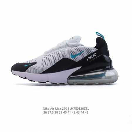 140 耐克 Nike Air Max 270 后半掌气垫缓震运动鞋时尚男女士跑步鞋 。作为 Nike 休闲型 Air Max 鞋款，Nike Air Max - 点击图像关闭