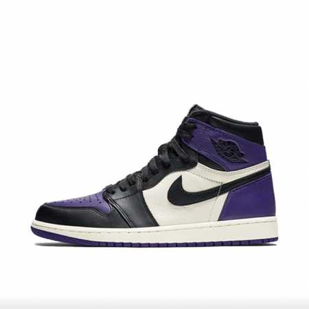 真二层耐克 Nike Air Jordan 1 Retro High Og 乔丹一代aj1 乔1 Aj1 高帮篮球鞋复刻运动鞋 皮面高帮板鞋的设计灵感源自运动夹 - 点击图像关闭