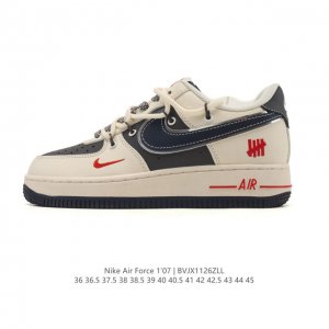 公司级 Af1耐克 Nike Air Force 1 ‘07 Low 空军一号 2025年 新款 解构绑带 双鞋带 厚底增高百搭运动板鞋 原楦头原纸板 打造纯正