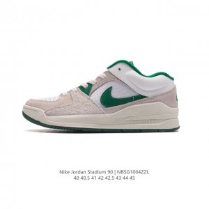 真标 耐克男士运动板鞋 Nike Air Jordan Stadium 90 Stadium 乔丹 Aj 90 篮球鞋。Jordan Stadium 90充满了