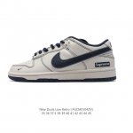 耐克 Nike Dunk Low Retro 运动鞋复古板鞋 路易威登联名。作为 80 年代经典篮球鞋款，起初专为硬木球场打造，后来成为席卷街头的时尚标杆，现以