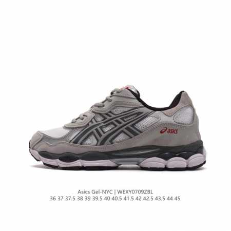 公司级 Asicsgel-Nyc复古单品 亚瑟士asicstiger 新款休闲鞋 厚底街头运动休闲鞋，Asics亚瑟士推出全新gel-Nyc，彰显纽约都市活力。 - 点击图像关闭