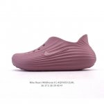 新品 耐克 Nike Reactx Rejuven8 沙滩鞋 柔软回弹耐磨透气凉拖鞋 25夏季新款轻便透气洞洞鞋外穿休闲运动鞋 Hv5060-002 采用质感柔