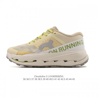 新品公司级 昂跑 On 男女子轻量透气越野跑鞋25新品 Cloudultra 3 防滑减震户外运动鞋，On昂跑发布Cloudultra 3越野跑鞋，展现更纯正的