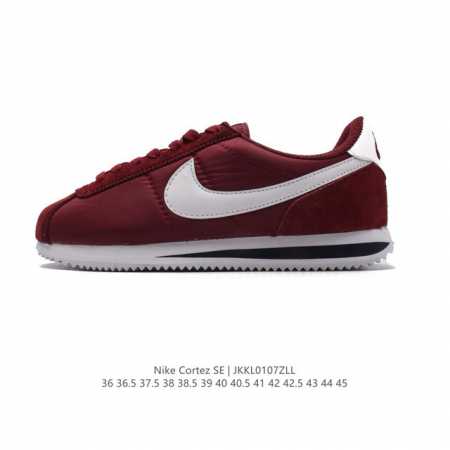 公司级nike Classic Cortez Nylon 耐克阿甘鞋男女子运动鞋。秉承元年款经典风格，糅合防水鞋面设计，令双足保持干爽舒适。防水锦纶鞋面强势抵御 - 点击图像关闭