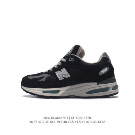 New Balance新百伦nb Made In Usa M991系列美产血统经典复古休闲运动百搭老爹跑步鞋 采用台产猪巴革及透气网眼材质。升级正确原装5层组合 - 点击图像关闭