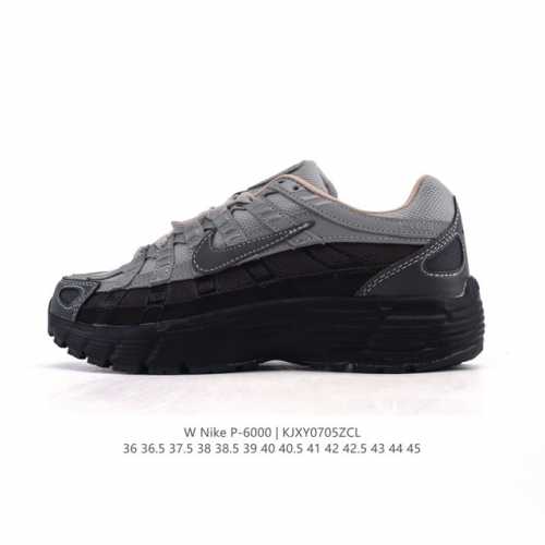 公司级 耐克 Nike 男女子休闲运动鞋 P-6000Premium 轻便舒适透气防滑缓震耐磨跑步鞋。P-6000 是一款植根于 2000 年代风格的混合款式，