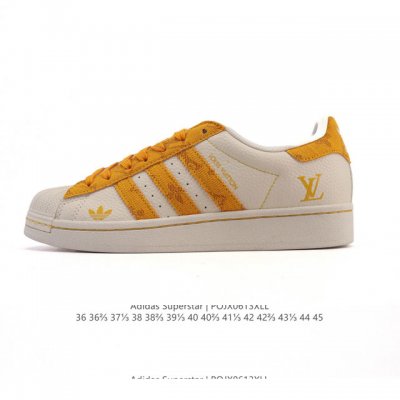 公司级 真标 阿迪达斯 Adidas Superstar 2025年新款鞋子 蛇年新款经典贝壳头系列 新款休闲板鞋潮流男女士运动鞋。鞋面柔软皮革拼接材质 标志性