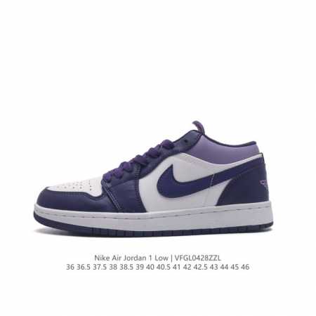 耐克 乔丹air Jordan 1 Low Aj1 乔1 乔丹1代aj1 低帮复古文化休闲运动篮球鞋。该鞋款从 1985 年元年款汲取设计灵感，焕新演绎简约经典 - 点击图像关闭