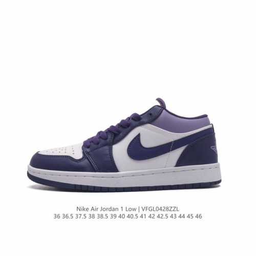耐克 乔丹air Jordan 1 Low Aj1 乔1 乔丹1代aj1 低帮复古文化休闲运动篮球鞋。该鞋款从 1985 年元年款汲取设计灵感，焕新演绎简约经典