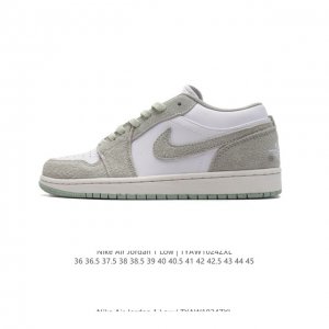 耐克 乔丹Air Jordan 1 Low AJ1 乔1 乔丹1代aj1 低帮复古文化休闲运动篮球鞋。该鞋款从 1985 年元年款汲取设计灵感，焕新演绎简约经典