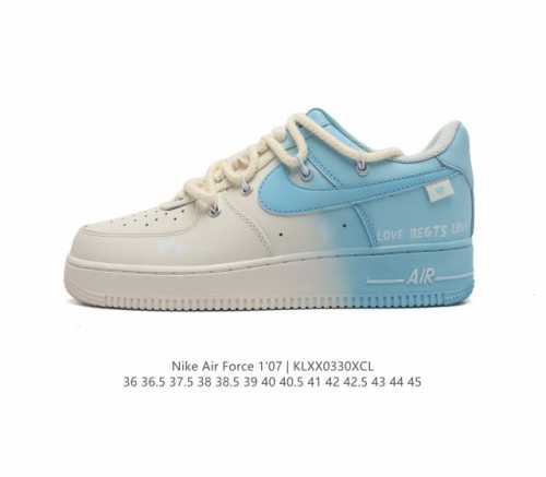 公司级 Af1耐克 Nike Air Force 1 07 Low 空军一号 原楦头原纸板 打造纯正空军版型 专注外贸渠道 全掌内置蜂窝气垫 原盒配件 原厂中底