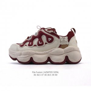 斐乐 女款老爹鞋 Fila Fusion 厚底增高百搭运动鞋 意大利百年经典运动品牌，网红单品 小红书推荐爆款 Fila斐乐新款小白鞋斐乐潮牌文化街头风运动鞋，