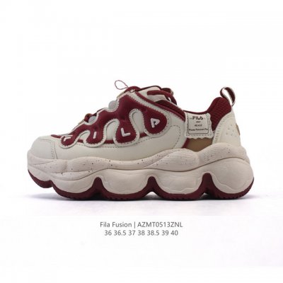 斐乐 女款老爹鞋 Fila Fusion 厚底增高百搭运动鞋 意大利百年经典运动品牌，网红单品 小红书推荐爆款 Fila斐乐新款小白鞋斐乐潮牌文化街头风运动鞋，
