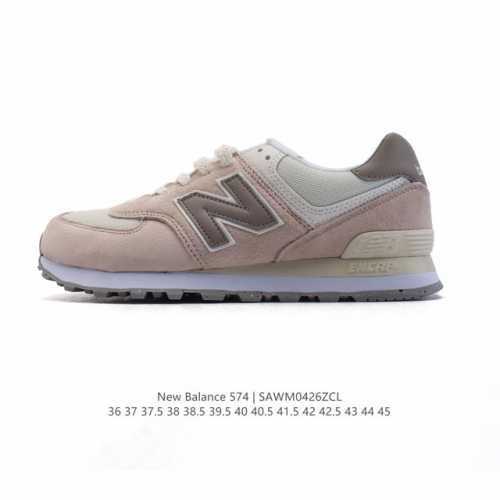 Nb 574 新百伦 New Balance Nb 574系列舒适百搭复古拼接时尚休闲运动鞋。New Balance 的 574 具有识别性和持久流行性，从它作