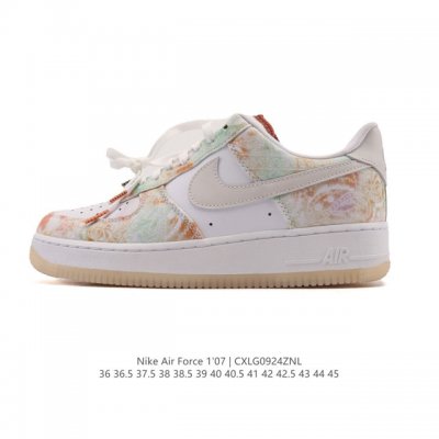 公司级 Af1耐克 Nike Air Force 1 ‘07 Low 空军一号 厚底增高百搭运动板鞋 原楦头原纸板 打造纯正空军版型，专注外贸渠道 全掌内置蜂窝