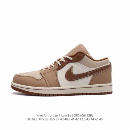 真标 耐克 乔丹air Jordan 1 Low Aj1 乔1 乔丹1代aj1 低帮复古文化休闲运动篮球鞋。该鞋款从 1985 年元年款汲取设计灵感，焕新演绎简 - 点击图像关闭