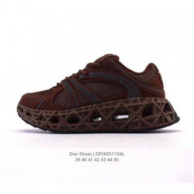 公司级 Dior 迪奥 高奢品牌 彰显高级气质 Dior 运动鞋低帮系列复古休闲鞋时尚慢跑鞋厚底老爹鞋圆头系带 运动跑鞋 生活休闲鞋 男款 时髦单品 时尚百搭