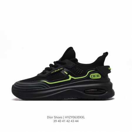 Dior 迪奥 高奢品牌 彰显高级气质 Dior 运动鞋低帮系列复古百搭休闲鞋时尚慢跑鞋厚底老爹鞋。 类型：男女鞋 码数：39-44 编码：HYZY0630 - 点击图像关闭