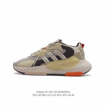 Adidas 泡泡鞋 阿迪达斯三叶草hi-Tail男复古网面经典运动鞋厚底老爹鞋。这款adidas Hi-Tail经典鞋，展现90年代末至21世纪初的时尚风范。 - 点击图像关闭