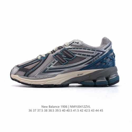 公司级 新百伦 New Balance M1906系列 复古运动鞋单品宝藏老爹鞋款。作为Nb最经典的档案鞋型之一，与2002一样，1906有着Nb最成熟的技术加