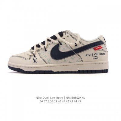 公司级 真标 耐克 Nike Sb Dunk Low Pro 男款运动鞋复古板鞋 解构绑带 双鞋带。采用柔软皮革鞋面，经久耐穿，塑就如元年款 Dunk 般的复古