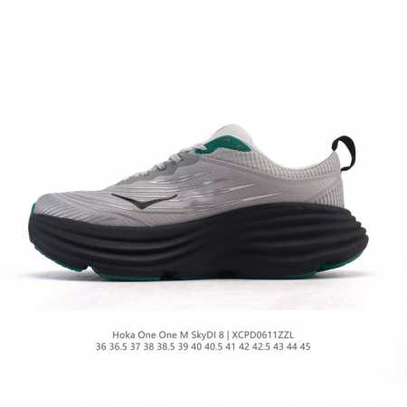 新品 Hoka One One 天际线X徒步鞋Sky Di 8网布织物 户外功能 低帮 生活休闲鞋 Hoka Sky Di 8 是Hoka品牌的一款跑鞋，具有出 - 点击图像关闭