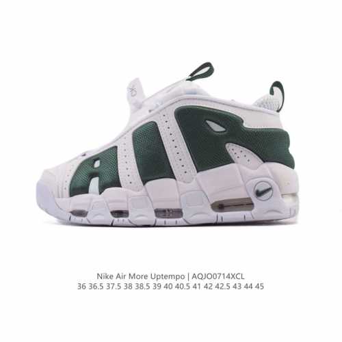 公司级 耐克 Nike Air More Uptempo '96 皮蓬全掌气垫男女子运动鞋厚底增高缓震慢跑鞋。续写 20 世纪 80 年代和 90 年代篮球运动