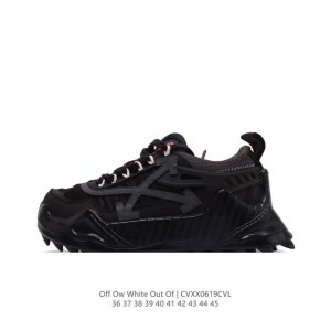 当红美潮,设计师独立品牌off-White C O Virgil Abloh Out Of Office Low-Top Leather Ow联名 箭头off-